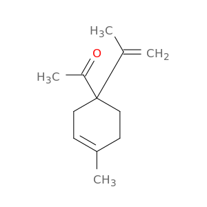 Ethanone, 1-[4-methyl-1-(1-methylethenyl)-3-cyclohexen-1-yl]-
