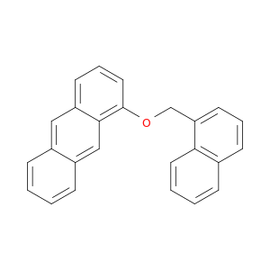 Anthracene, 1-(1-naphthalenylmethoxy)-