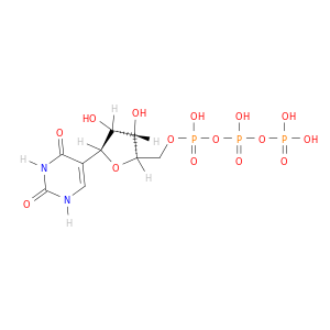 ((2R,3S,4R,5S)-5-(2,4-二氧代-1,2,3,4-四氢嘧啶-5-基)-3,4-二羟基四氢呋喃-2-基)甲基 四氢三磷酸