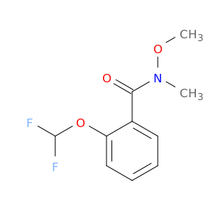 2-(difluoromethoxy)-N-methoxy-N-methylbenzamide