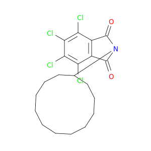 4,5,6,7-四氯-2-环二癸基-1H-异吲哚-1,3(2H)-二氧化乙二醇