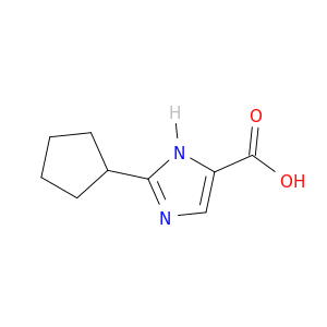1H-咪唑-5-羧酸,2-环戊基-