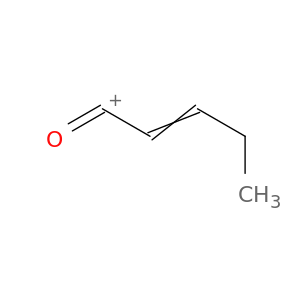 2-Pentenylium, 1-oxo-