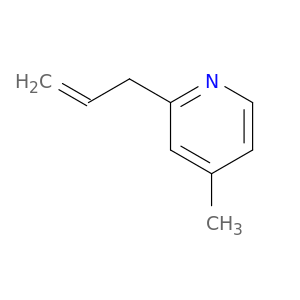 Pyridine,4-methyl-2-(2-propen-1-yl)-