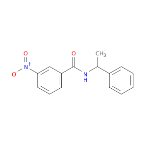 Benzamide, 3-nitro-N-(1-phenylethyl)-