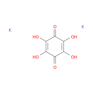 2,5-Cyclohexadiene-1,4-dione,2,3,5,6-tetrahydroxy-, potassium salt (1:2)