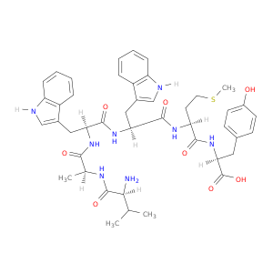 L-Tyrosine, L-valyl-L-alanyl-L-tryptophyl-L-tryptophyl-L-methionyl-