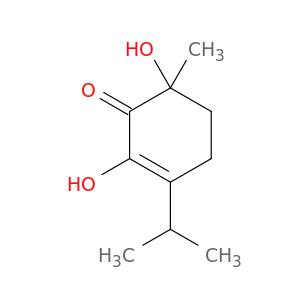 2-Cyclohexen-1-one, 2,6-dihydroxy-6-methyl-3-(1-methylethyl)-