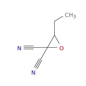 2,2-Oxiranedicarbonitrile, 3-ethyl-