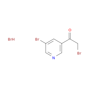 Ethanone, 2-bromo-1-(5-bromo-3-pyridinyl)-, hydrobromide