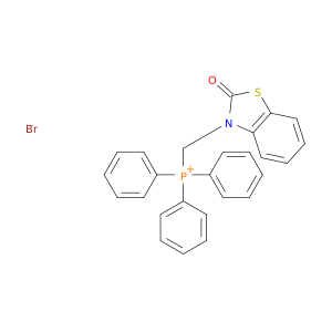 Phosphonium, [(2-oxo-3(2H)-benzothiazolyl)methyl]triphenyl-, bromide