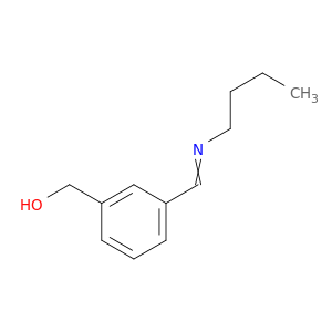 Benzenemethanol, 3-[(butylimino)methyl]-