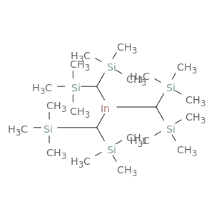 Indium, tris[bis(trimethylsilyl)methyl]-
