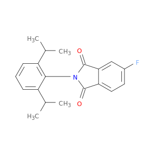 1H-Isoindole-1,3(2H)-dione, 2-[2,6-bis(1-methylethyl)phenyl]-5-fluoro-