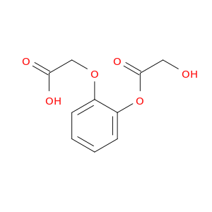 Acetic acid, hydroxy-, 2-(carboxymethoxy)phenyl ester