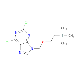 9H-Purine, 2,6-dichloro-9-[[2-(trimethylsilyl)ethoxy]methyl]-