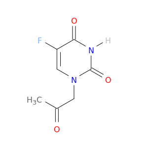2,4(1H,3H)-Pyrimidinedione, 5-fluoro-1-(2-oxopropyl)-