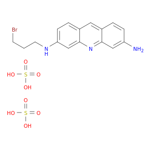 3,6-Acridinediamine, N-(3-bromopropyl)-, sulfate (1:2)