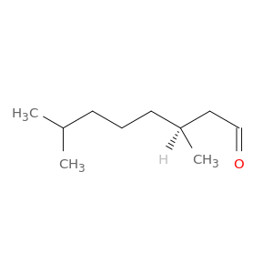 Octanal, 3,7-dimethyl-, (3S)-
