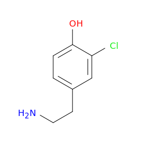 4-(2-氨基乙基)-2-氯苯酚