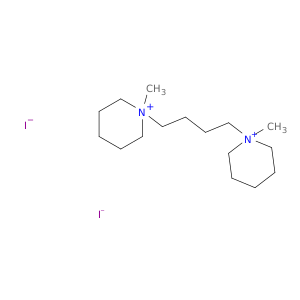 1,1'-butane-1,4-diylbis(1-methylpiperidinium) diiodide
