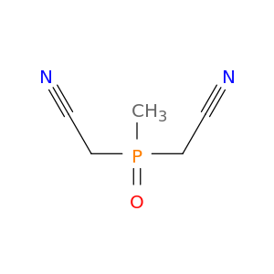 Acetonitrile, 2,2'-(methylphosphinylidene)bis-