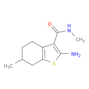 2-AMINO-N,6-DIMETHYL-4,5,6,7-TETRAHYDRO-1-BENZOTHIOPHENE-3-CARBOXAMIDE
