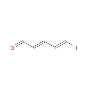 2,4-Pentadienal, 5-iodo-, (2E,4E)-