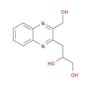 1,2-Propanediol, 3-[3-(hydroxymethyl)-2-quinoxalinyl]-
