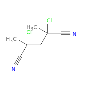 Pentanedinitrile, 2,4-dichloro-2,4-dimethyl-