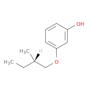 Phenol, 3-[(2S)-2-methylbutoxy]-