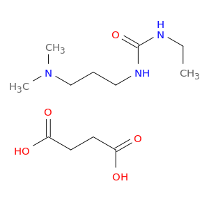 Butanedioic acid, compd. with N-[3-(dimethylamino)propyl]-N'-ethylurea(1:1)