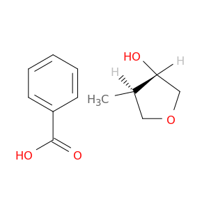 3-Furanol, tetrahydro-4-methyl-, benzoate, trans-