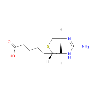 5-((3aR,6S,6aS)-2-氨基-3a,4,6,6a-四氢-1H-噻吩并[3,4-d]咪唑-6-基)戊酸
