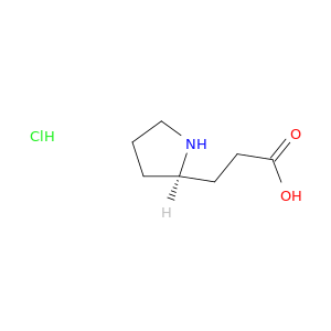 3-[(2R)-pyrrolidin-2-yl]propanoic acid hydrochloride