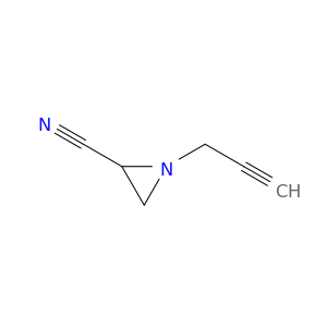 2-Aziridinecarbonitrile, 1-(2-propynyl)-