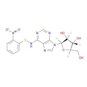 Adenosine, N-[(2-nitrophenyl)thio]-