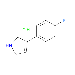 3-(4-fluorophenyl)-2,5-dihydro-1H-pyrrole hydrochloride