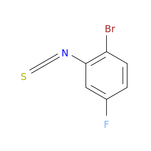 1-Bromo-4-氟-2-异硫氰酸苯并苯苯