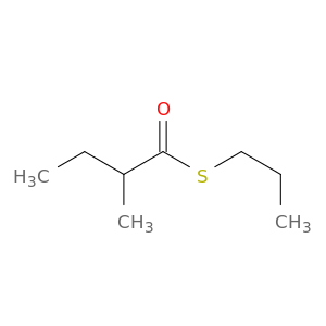 Butanethioic acid, 2-methyl-, S-propyl ester