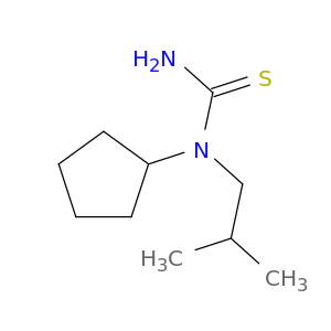 Thiourea,N-cyclopentyl-N-(2-methylpropyl)-