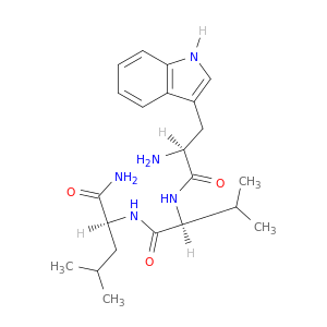 L-Leucinamide, L-tryptophyl-L-valyl-