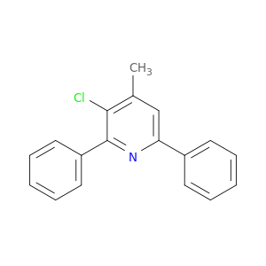 Pyridine, 3-chloro-4-methyl-2,6-diphenyl-