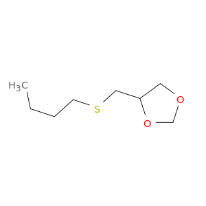 1,3-Dioxolane, 4-[(butylthio)methyl]-