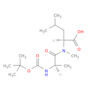 L-Leucine, N-[N-[(1,1-dimethylethoxy)carbonyl]-D-alanyl]-N-methyl-