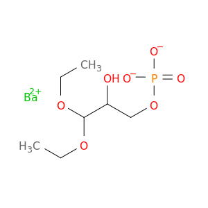1,2-丙二醇,3,3-二乙氧基-,1-(磷酸二氢),钡盐(1：1)