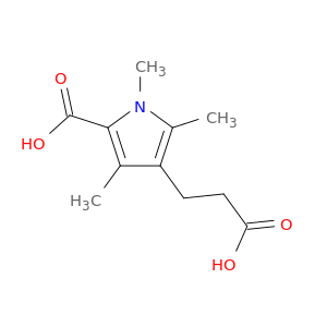 1H-Pyrrole-3-propanoic acid, 5-carboxy-1,2,4-trimethyl-