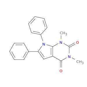 1,3-dimethyl-6,7-diphenyl-1h-pyrrolo[2,3-d]pyrimidine-2,4(3h,7h)-dione