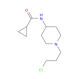 Cyclopropanecarboxamide, N-[1-(3-chloropropyl)-4-piperidinyl]-