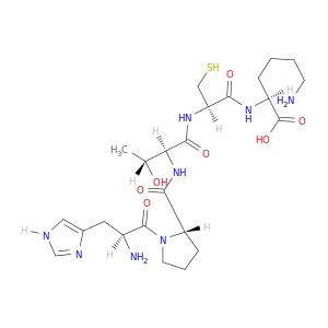 L-Lysine, L-histidyl-L-prolyl-L-threonyl-L-cysteinyl-